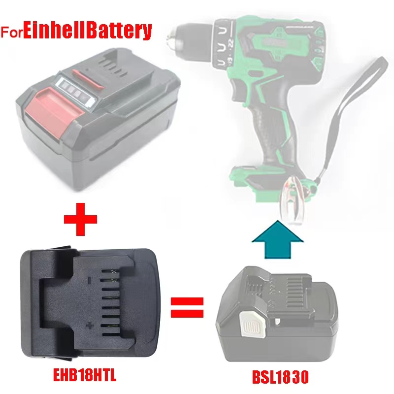 Power Tools Hitachi - Адаптер-конвертер EHB18HTL для литий-ионной батареи серии