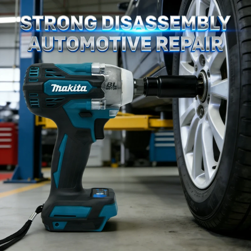 Power Tools Professional - Бесщеточный ударный гайковерт Makita DTW300Z, 18