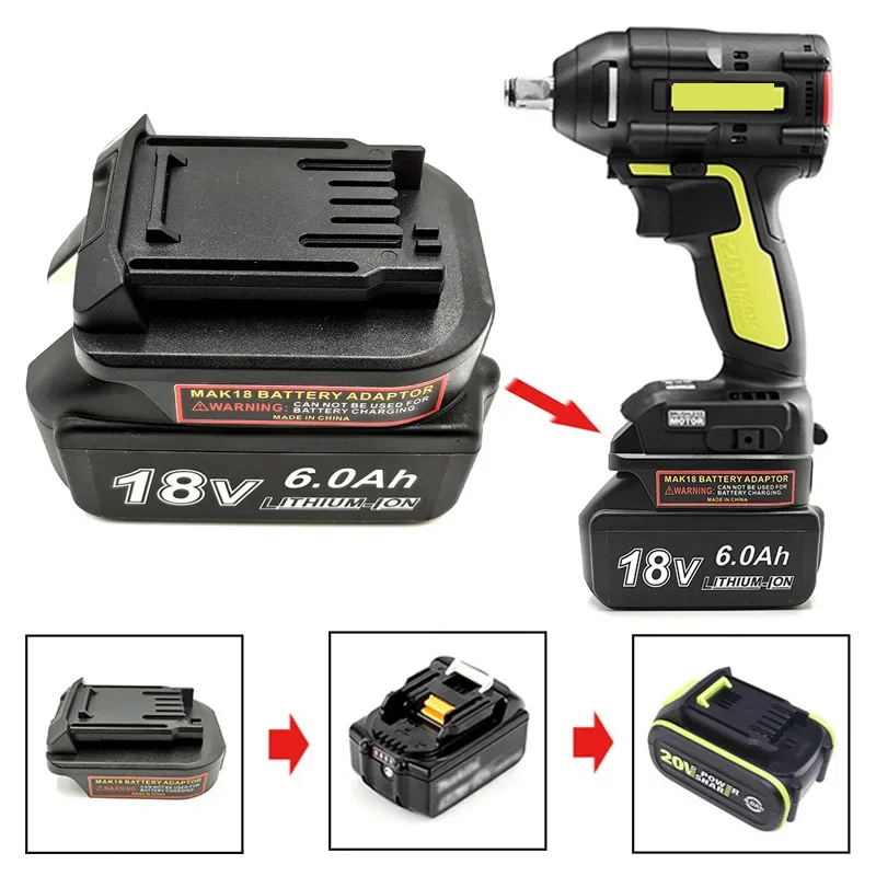Адаптер для преобразования эле – обзор и цена Power Tools Battery Adapter