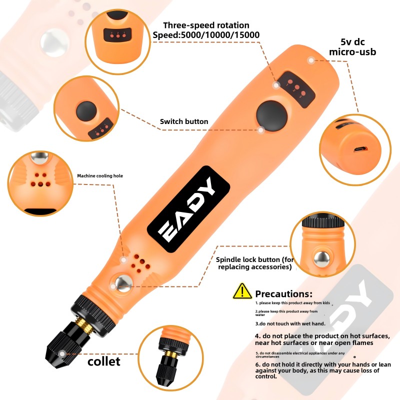 Беспроводной роторный инструме – обзор и цена Power Tools Professional
