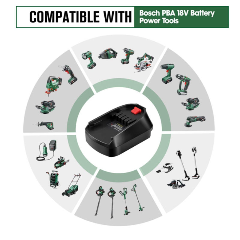 Адаптер аккумулятора для литий – обзор и цена Power Tools Battery Adapter