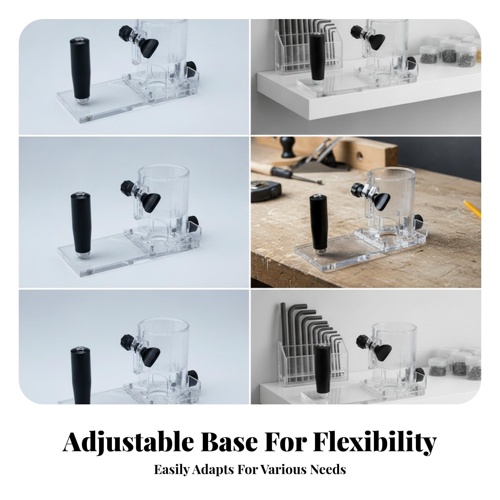 Прозрачная акриловая основа дл – обзор и цена Router Trim Base